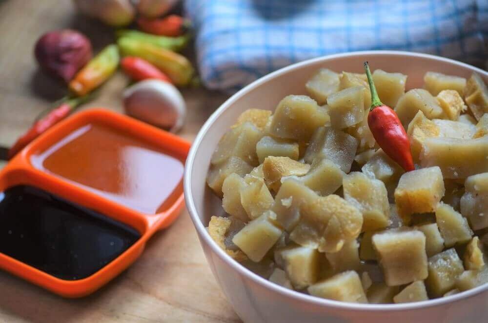 Makanan Khas Madiun Pentol Corah