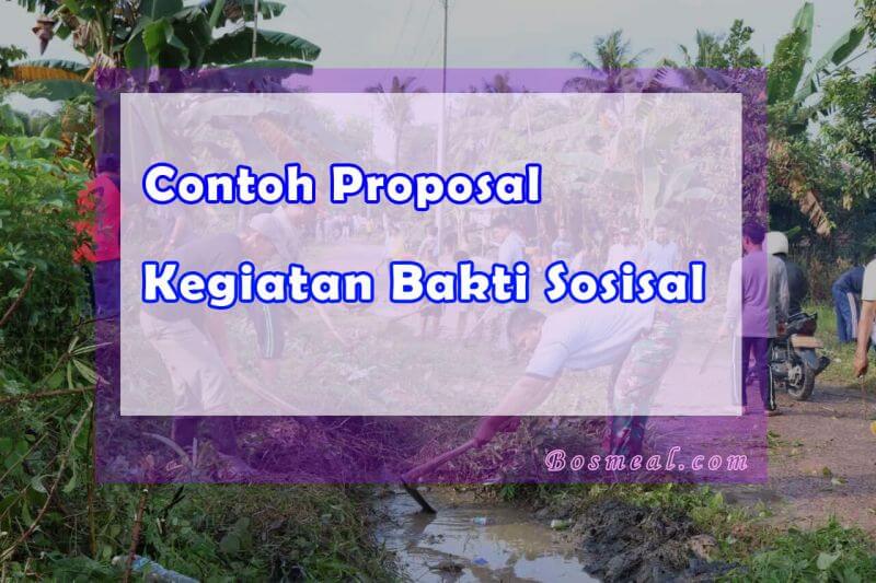 Contoh Proposal Kegiatan Lengkap Dan Kerangka Struktur Yang Benar