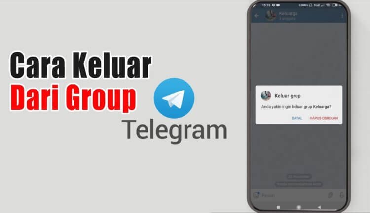 Cara Masuk Grup Telegram Cara Keluar dari Grup Telegram