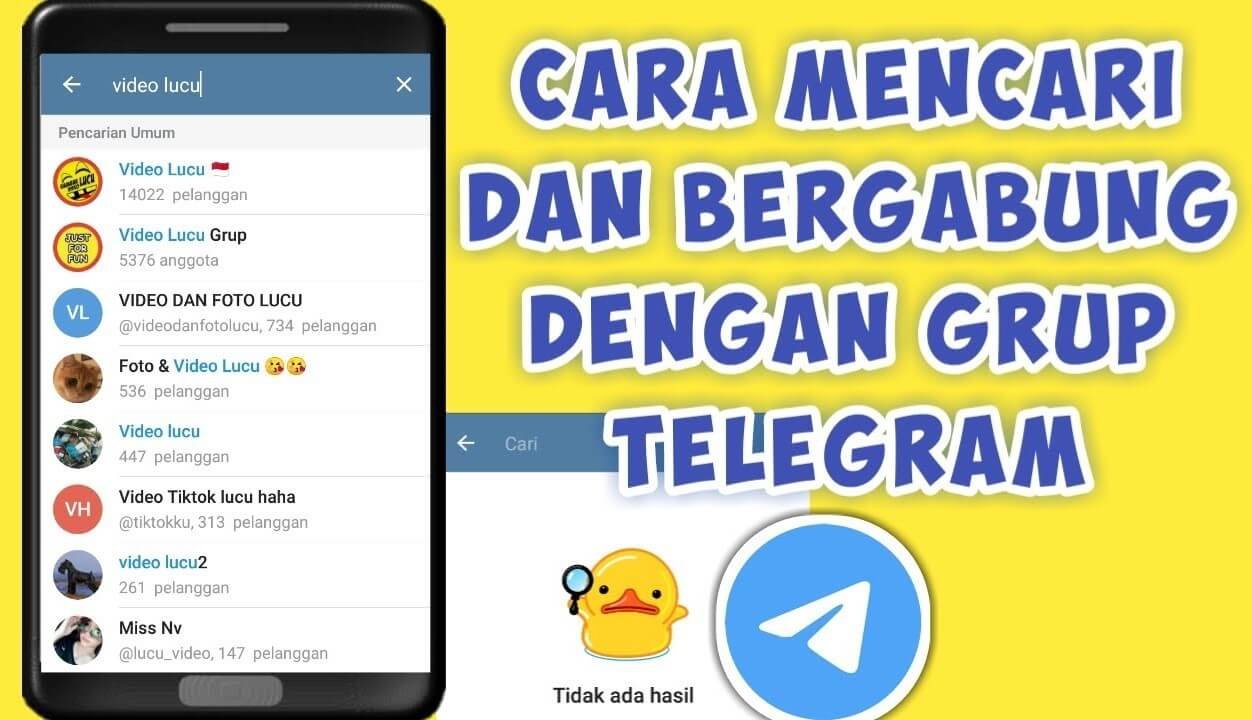 Cara Masuk Grup Telegram dan Mencari Grup